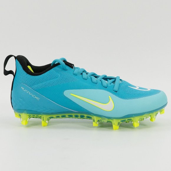 Nike Alpha Huarache 8 Pro 'Turquoise Blue' CW4439-400 Lacrosse Cleats - Picture 1 of 7